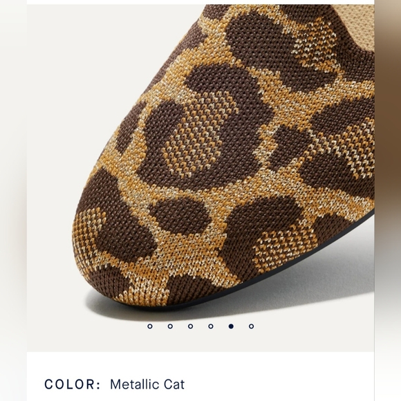 Rothys Lounge Loafer in Metallic Cat size 8.5 - Picture 8 of 10